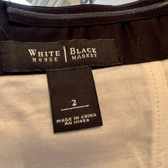 WHBM fit and flare halter dress - Picture 7 of 8